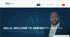 Desktop Screenshot of abbfem.com